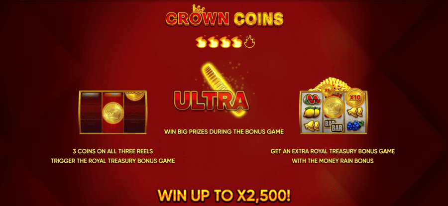 Играть в Кроун Коинс на деньги